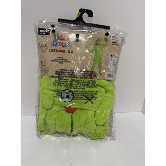 UglyDolls Ox Costume Child Small 4-6 – 3 Piece Hooded Jumpsuit & Gloves – New - Picture 2 of 2